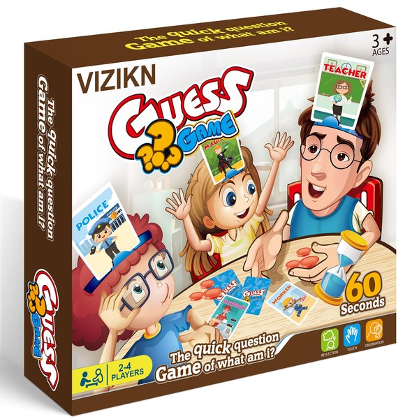 Headbands Game for Kids – Guessing Board Game to Boost