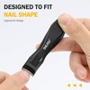 BEZOX Well-Made Nail Clipper Set 2 Pcs, Wide Jaw Opening