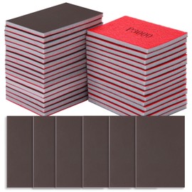 Juego de esponja de lijado de grano 3000, esponjas de lijado para madera, almohadillas para orejas de lijado ultra finas para automóvil, muebles de madera, metal pulido