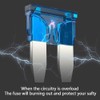 GTIWUNG (Small) Splashproof Flat Fuse Holder with Cord Fuse Cap