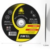 DELUN Cut Off Wheels 4 1/2 inch 55 Pack Thin