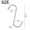 Meat Hook, Premium Stainless Steel Butcher Hook, Smoking Hook, Meat