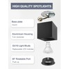 YindaLux Surface-Mounted Spotlight Black - Ceiling Spotlights LED 30° Swivelling