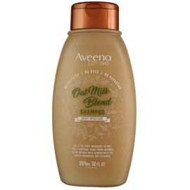 Aveeno Shampoo Oat Milk Blend 12 Ounce (Moisture) (354ml) (3 Pack)