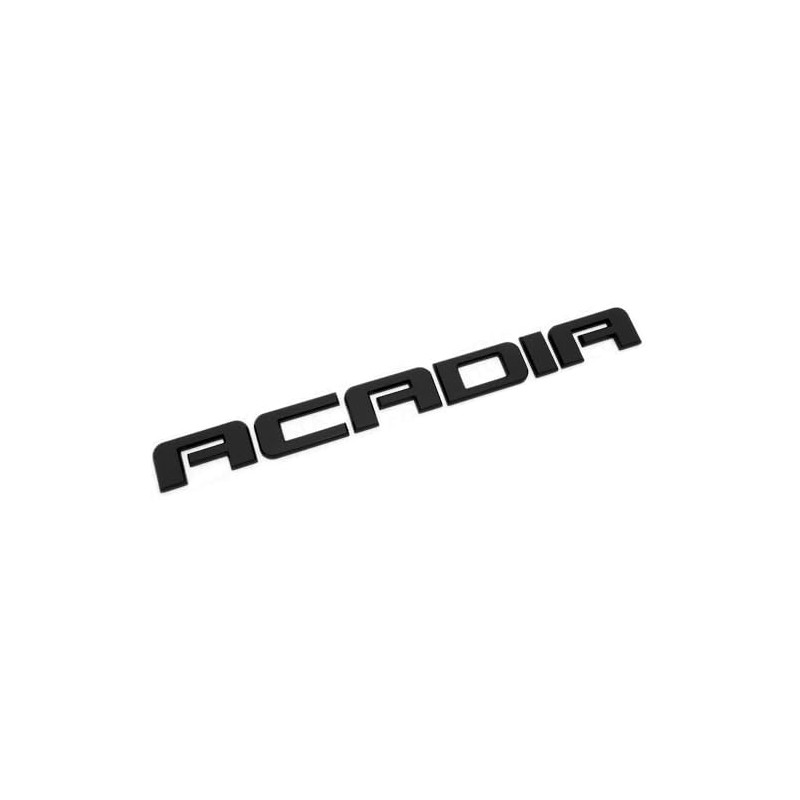 1Pc Acadia Front Door or Rear Liftgate Nameplate Logo Emblem