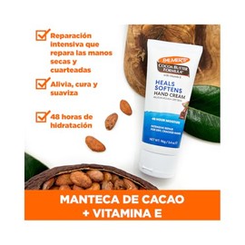 Palmer's Cocoa Butter Formula Crema para Manos Reparación Intensiva con Manteca de Cacao para Piel Seca y Agrietada, 96g