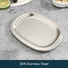 Metal Spoon Rest with Non-slip Silicone Pad for Stove Top