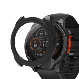 YealRed For Garmin Fenix 8 (51mm/47mm/43mm) Case, Lightweight, PC + Tempered Glass, For Garmin Fenix 8 Sapphire AMOLED, Protective Cover, 9H Hardness, Easy Installation, All-In-One Piece Protection,