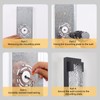 Hyunbae Outdoor Wall Light, 18.9" Large LED Modern Outdoor Wall