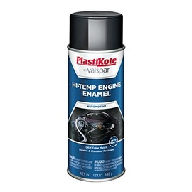 PlastiKote 203 Universal Black Engine Enamel, 12 oz.