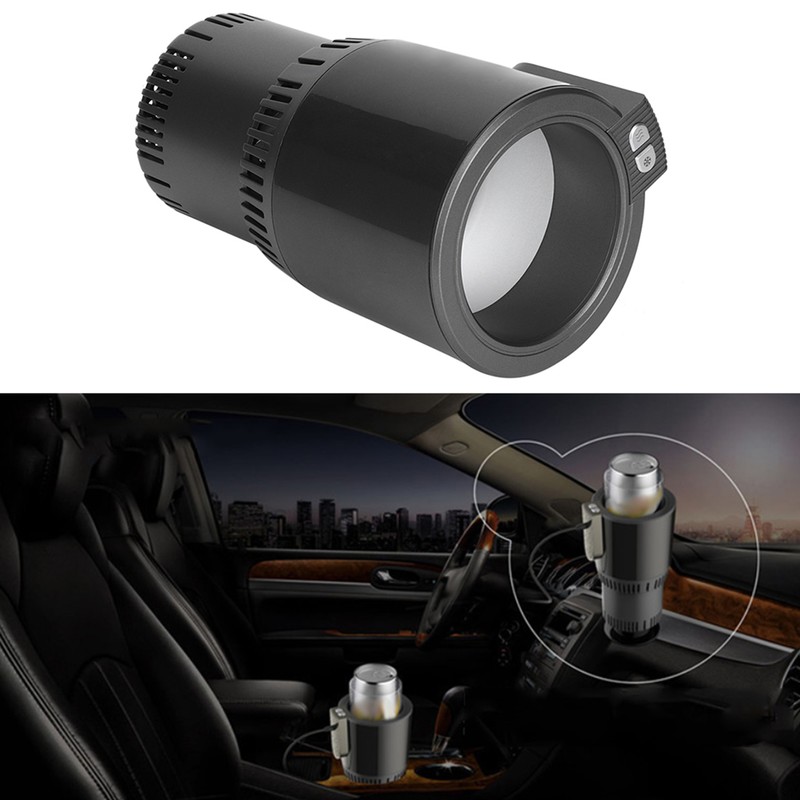 ABS Aluminum 12V Smart Electric Cup Heating Cooling Mug Kettle