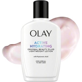 Olay Active Hydrating Beauty Fluid Lotion, Original, 6.0 Fl Oz Packaging may Vary