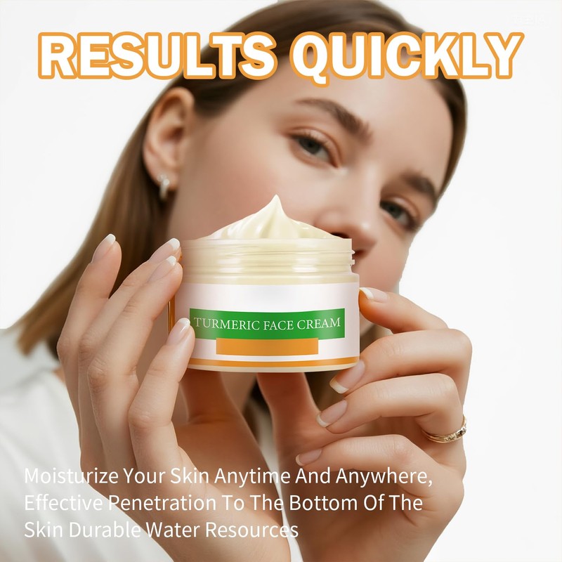 IREV Turmeric Face Cream, Brightening Face Cream For Radiant Glowing