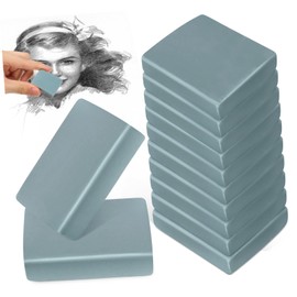 Operitacx Erasers for Painting Drawing 12 Pcs Kneadable Erasers Soft Material Strong Adhesion for Artists