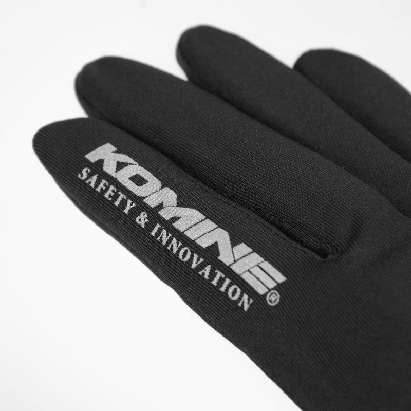Komine 06-847 GK-847 Thermal Inner Motorcycle Gloves, L, Black