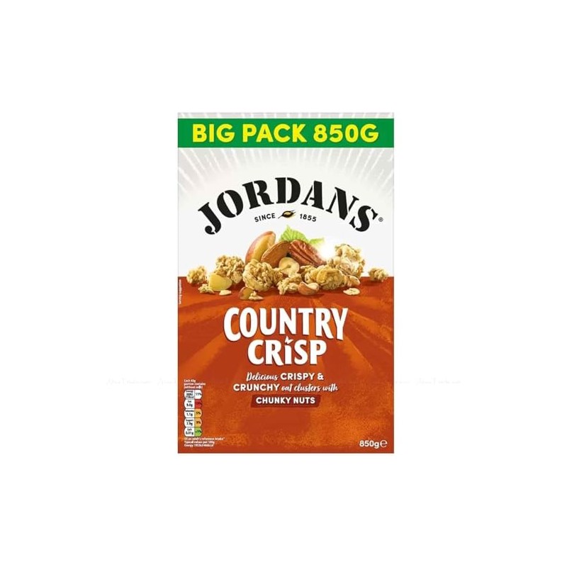 Jordans Country Crisp Chunky Nuts Pack of 1 x 850g