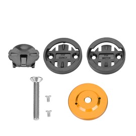 Keenso Bike Odometer Mount Holder for Speedometer GPS Bike Mount Computer Mount (Gold)