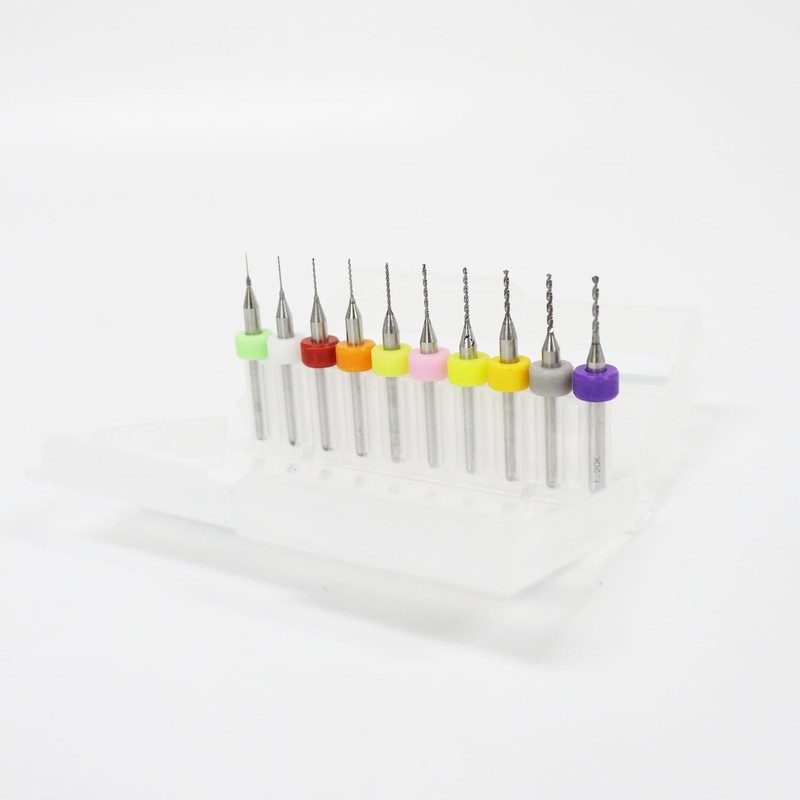LEAUNGYOO 0.3-1.2 mm PCB Drill Bit, Ultra Fine Drill Bit,