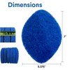 6 Pack –Tub and Tile Scrubber Refill（Blue）