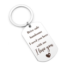 Valentines Day Gift for Her Him Father Day Mothers Day Gifts Stocking Stuffers Christmas Birthday Thank You Thanksgiving Day for Father Keychain Present for Couple