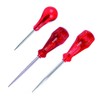 Felo 3pc Scratch Awl Set Leather Punch Tool, Reaming Awl,