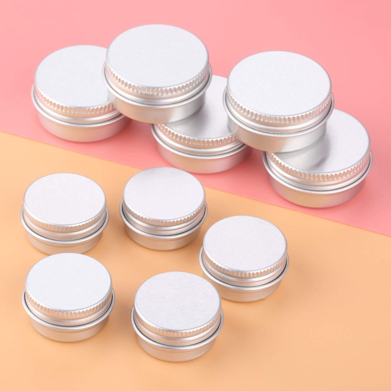 Dophee 5ml 5 Pcs Cream Case, Ointment Container, Aluminum Can