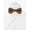 axy Mens Bow Tie Pre-tied Confirmation Adjustable Wedding Color FLI4B,