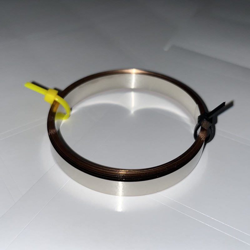 Nickel-plated Pure Copper Strip; 8mm wide x 0.15mm thick flat