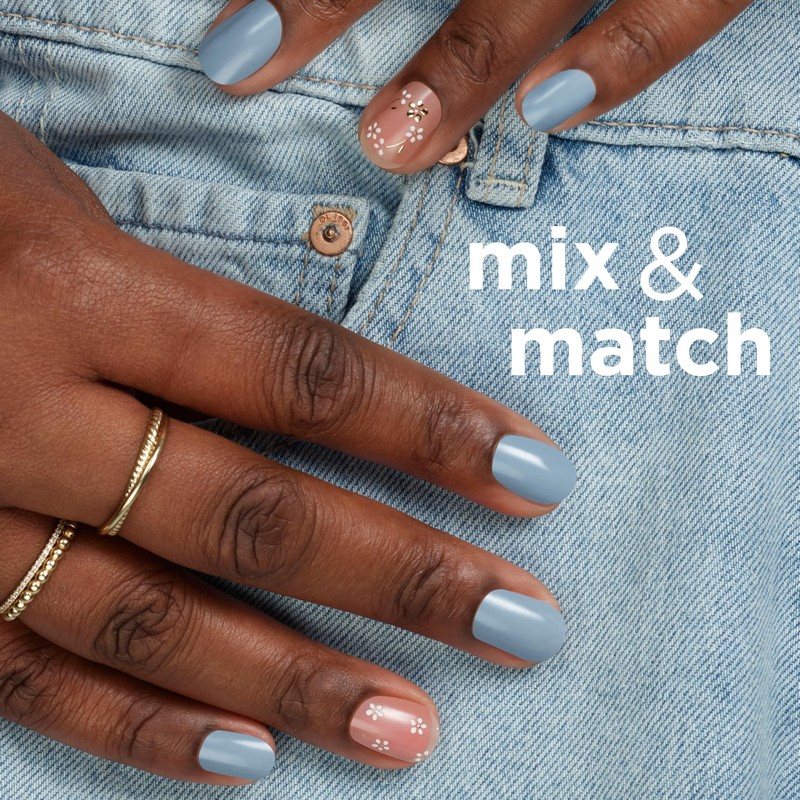 Sally Hansen Salon Effects, Make It Shimmer​, Nail Strips, No