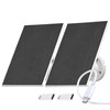 Vicohome 5V Solar Panels for Security Cameras, 23% Energy Conversion