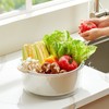 Kitchen Colanders Bowl Set Fruit Vegetable Washing Basket 2 in