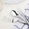 Supernal 180 pieces Silver Plastic Silverware,Disposable Plastic Silverware,Party Plastic Flatware,Perfect
