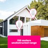 Byron Wireless Doorbell Set, Plug-In Chime, 150m Range, 16 Melodies,