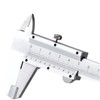 Simhevn Vernier Caliper, 0-6 pulgadas/0-150 mm, calibre de micrómetro manual,
