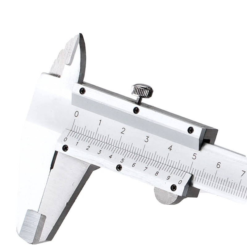 Simhevn Vernier Caliper, 0-6 pulgadas/0-150 mm, calibre de micrómetro manual,