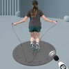 Generic Jump Rope Mat, Grey, Multi-Sport Exercise Mat, Non-Slip, Sound