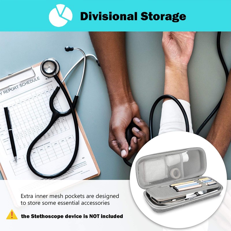 ProCase Stethoscope Case for Littmann Cassic/Omron/ADC/Dixie EMS Stethoscope, Doctor Nurse