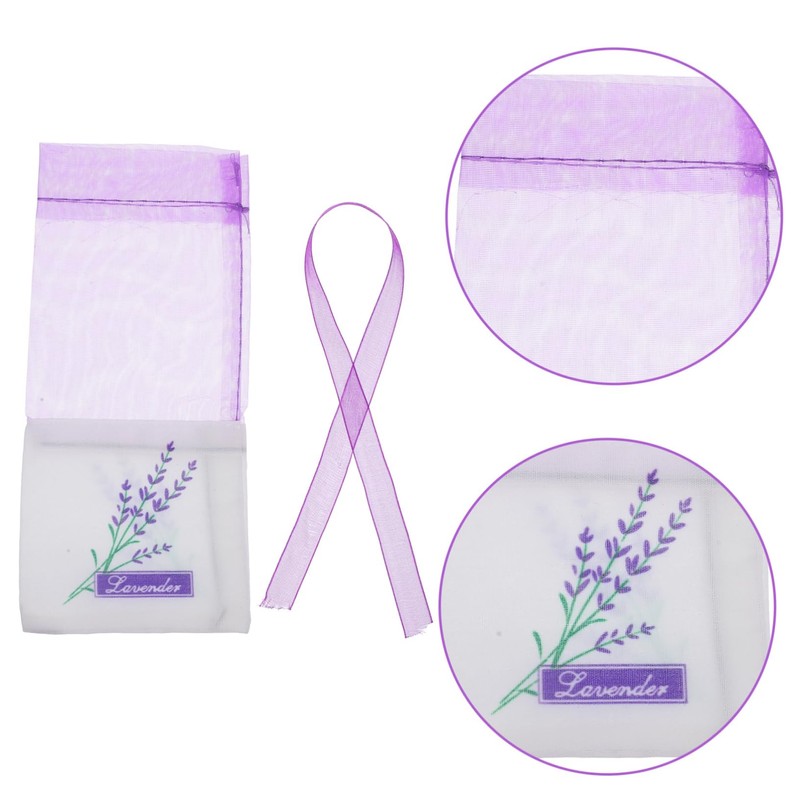 Tofficu Empty Sachets Bag Set 30 Pcs Purple Goodie Bags