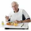 Wonder Sky 100-Pack Disposable Adult Bibs - Eating Bib for