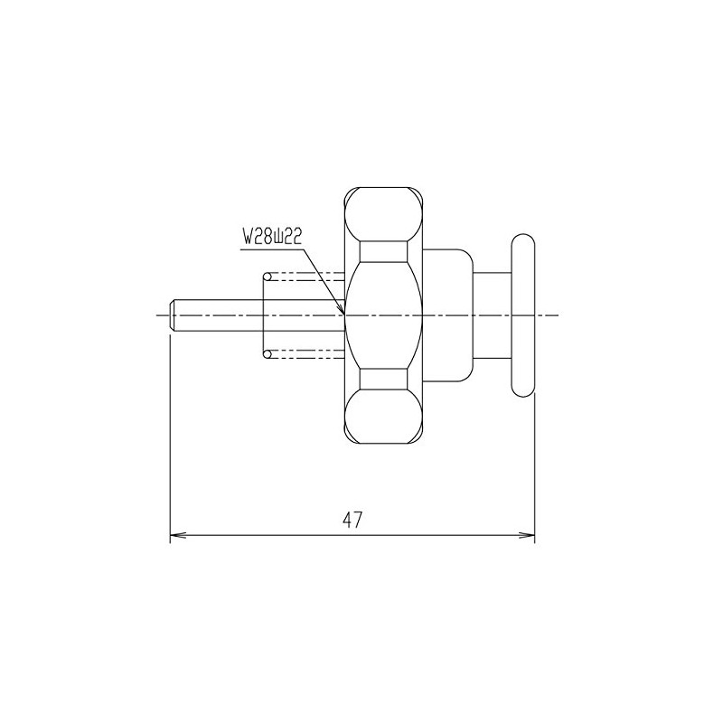 LIXIL INAX PK-A-521 Push Button for Urine Flush Valve