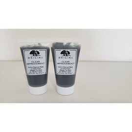 Origins Lot of 2 ORIGINS Clear Improvement Active Charcoal Mask travel 1 oz each
