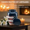 Handcrafted Urn for Human Ashes, Large Decorative Cremation Urns, Memorial
