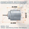 Innfeeltech 20 Pcs Micro DC Motor Small DC Motor Mricor