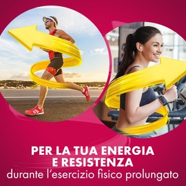 Sustenium Energy Sport, Energizzante per Sportivi con Taurina, Carnitina, Glutammina, Vitamina E, Vitamina C, Zinco e Sali Minerali. 10 Bustine al Gusto Arancia.