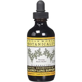 Whole World Botanicals Royal Desmodium Allergy Lung Support -- 4 fl oz by Whole World Botanicals