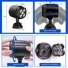 Ottymer Battery Operated Outdoor Motion Sensor Light, 600LM 6000K Waterproof