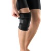 LP Support 756CA geschlossene Wickel-Kniebandage, Größe:Universalgröße, Farbe:schwarz
