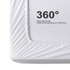 Sonive Double Fitted Sheet, Soft Breathable Bed Sheets, Extra Large