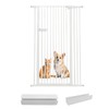 Lumizone Extra Tall Cat Gate 55.12" High Pressure Mounted Extra