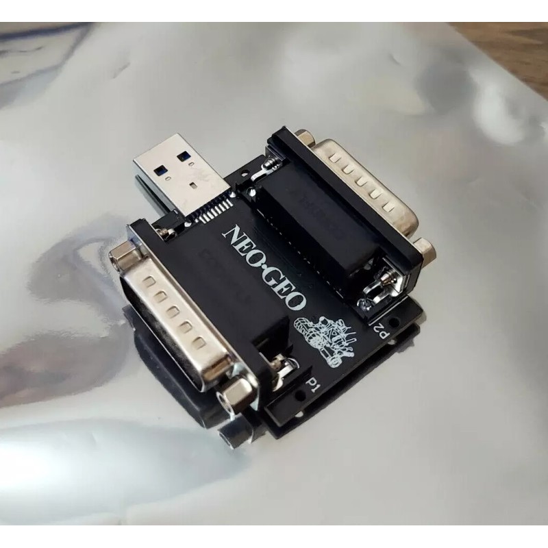 MiSTer FPGA SNAC NeoGeo & DB15 Arcade Stick Controller Adapter
